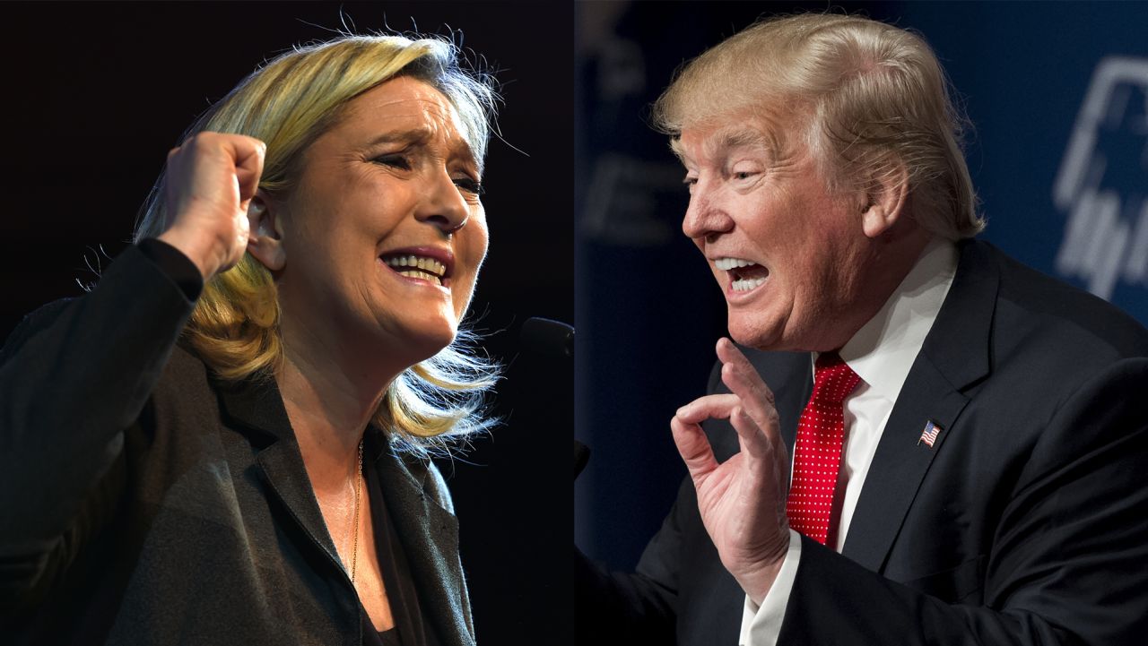 trump le pen