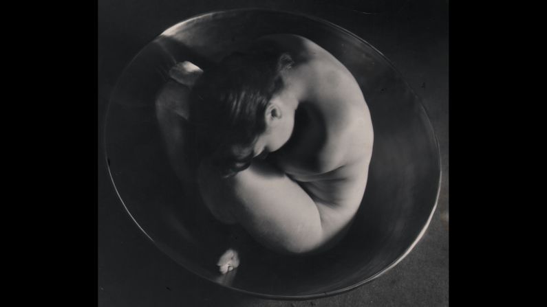This 1934 photo, "Embryo," was taken by American Ruth Bernhard (1905-2006).