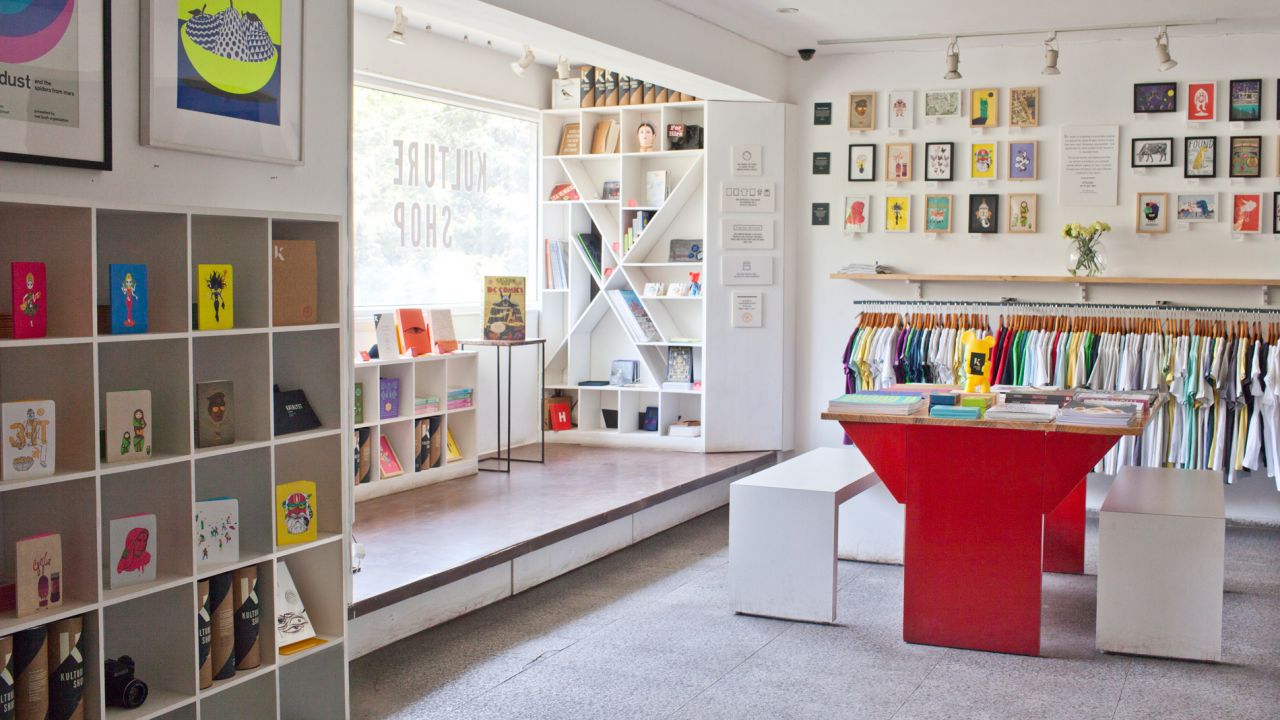 Kulture Shop is a diverse showroom of Indian's graphic design talents.