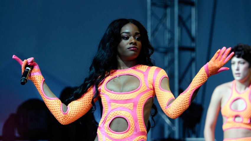 NEW YORK, NY - JUNE 08:  Azealia Banks performs during 2013 Governors Ball Music Festival at Randall's Island on June 8, 2013 in New York City.  (Photo by Ilya S. Savenok/Getty Images)