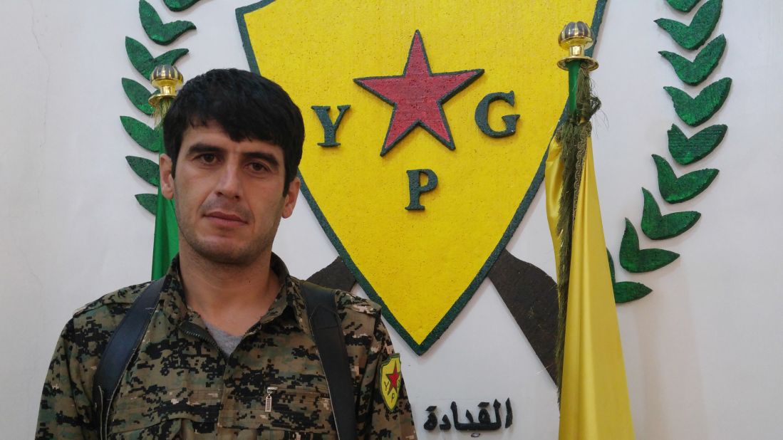 Lewand Rojava, a 35-year old commander of the Kurdish YPG, the Peoples' Defense Units -- arguably the most effective fighting force in the war on ISIS in Syria.