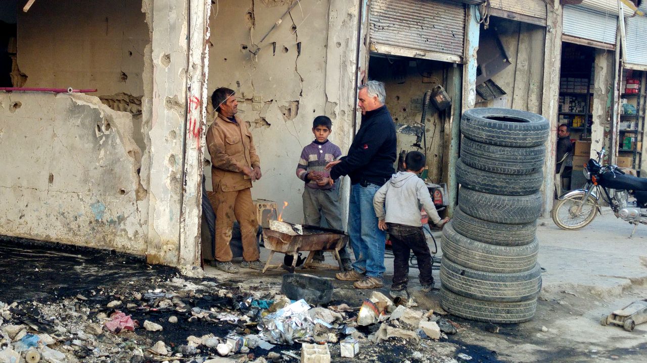 Despite the destruction, Kobani residents are trying revive their town. Businesses are reopening and people are returning to what's left of their homes.