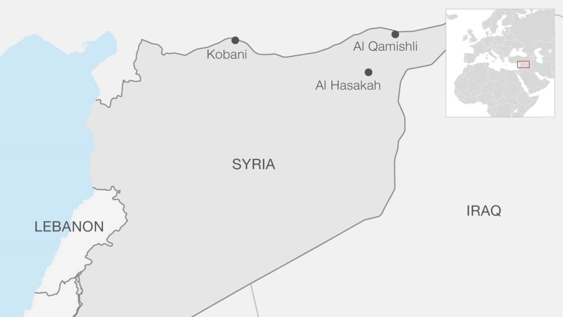 Syria Map Wedeman