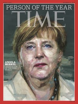 German Chancellor Angela Merkel is Time's Person of the Year.