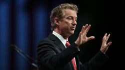 Republican presidential candidate Sen. Rand Paul (R-KY)  speaks during the Sunshine Summit conference being held at the Rosen Shingle Creek on November 14, 2015 in Orlando, Florida.