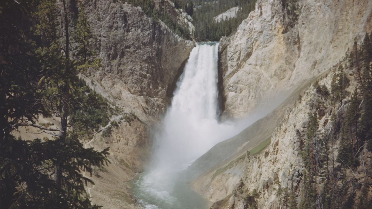 Yellowstone Falls on the Yellowstone River.