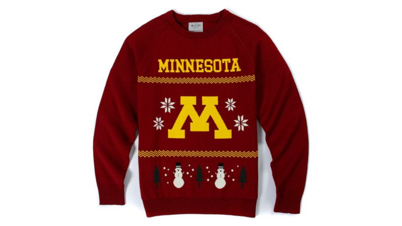 Show some school spirit with these <a href="index.php?page=&url=https%3A%2F%2Fwww.hillflint.com%2Fsweaters%2Fcollege-vault" target="_blank" target="_blank">old-school college sweaters</a>, available in the colors of dozens of major schools, from Air Force to Yale.  