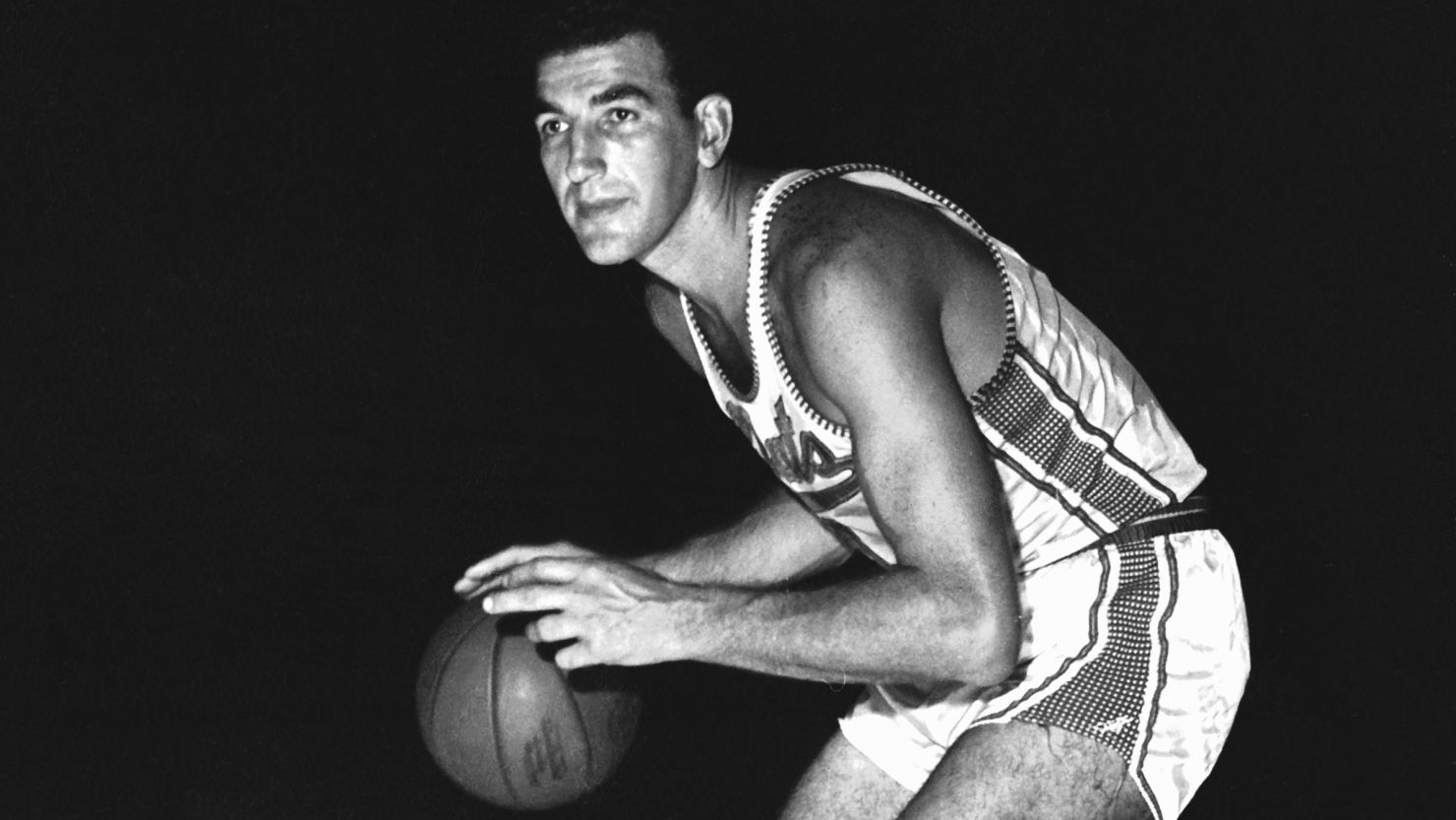 Dolph Schayes of the Syracuse Nationals poses for a portrait circa 1961.