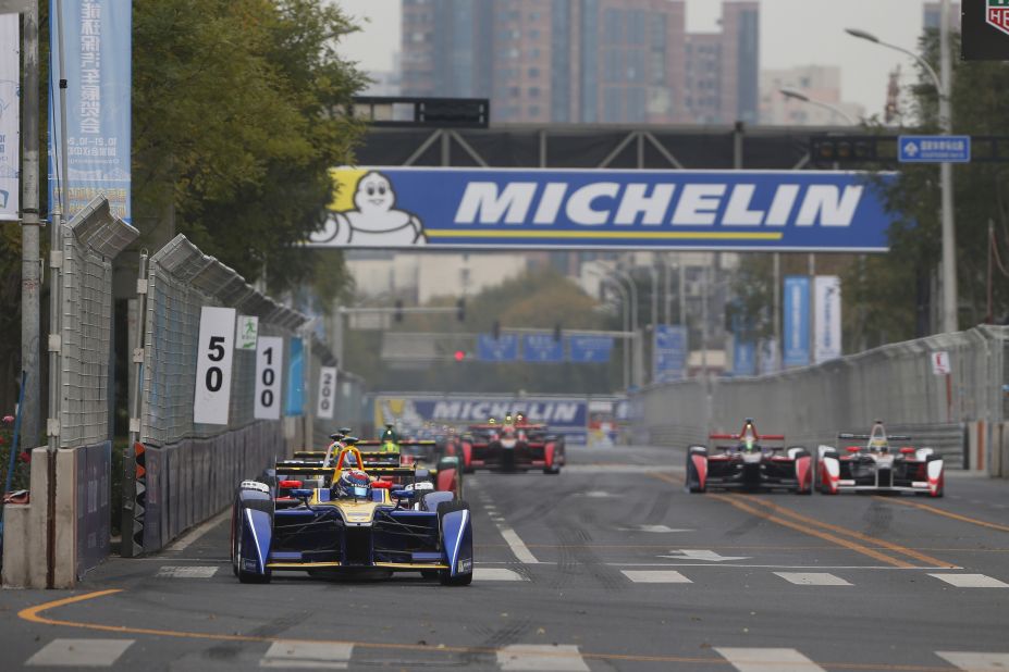 Most races are held in city centers. The opening round of this year's championship took place in Beijing (pictured) with races scheduled to take place in Moscow, Berlin and London later in the year. 