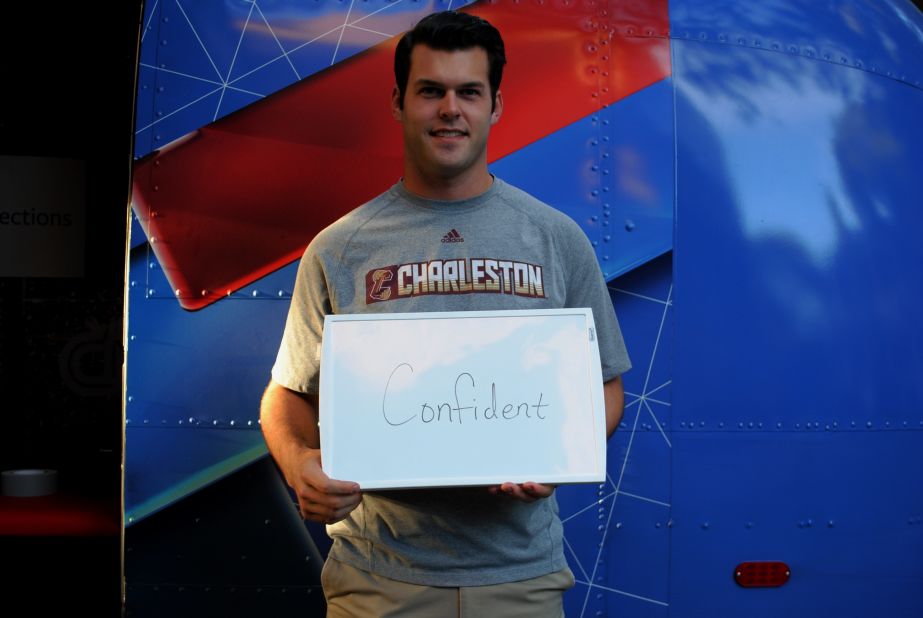 College of Charleston student Clay Koch is feeling "confident" about 2016. 