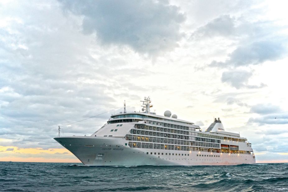 If you're going to be on a boat for months at a time, you'll want it to be this one. Silversea's 115-day world cruise on the Silver Whisper stops in 51 ports in 31 countries. 