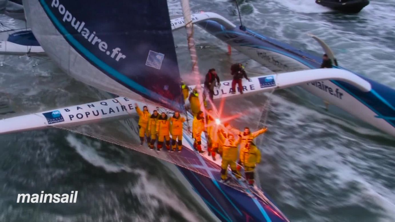Verne's novel "Around the World 80 Days" has provided the inspiration for a number of sporting events.  Sailing has its own Jules Verne trophy where sailors race around the globe in the fastest possible time.
