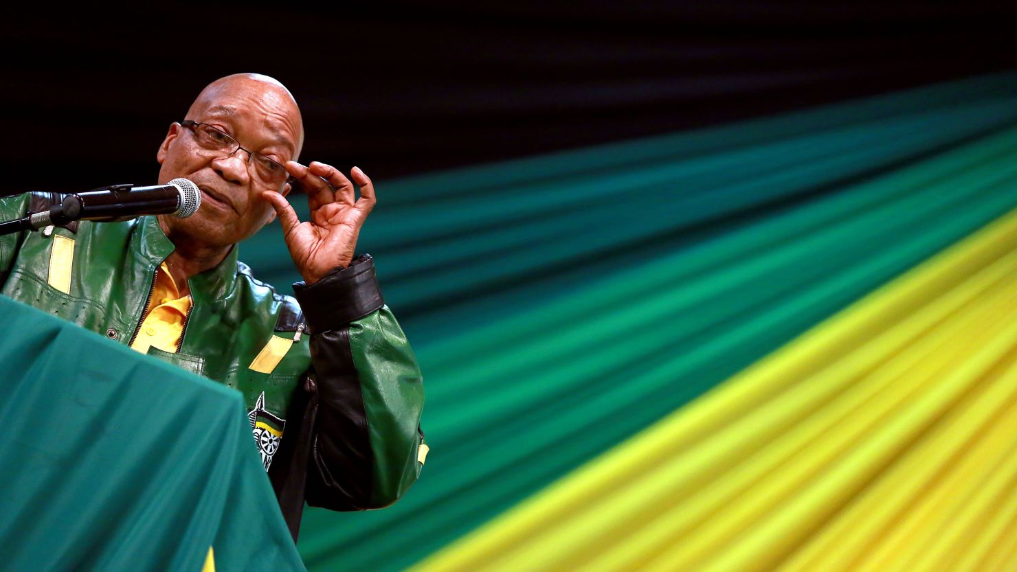South African President and African National Congress (ANC) President Jacob Zuma