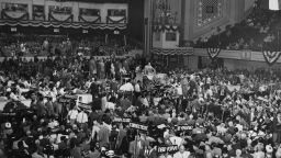 A view of the Republican National Convention in Philadelphia, Pennsylvania on June 21, 1948.