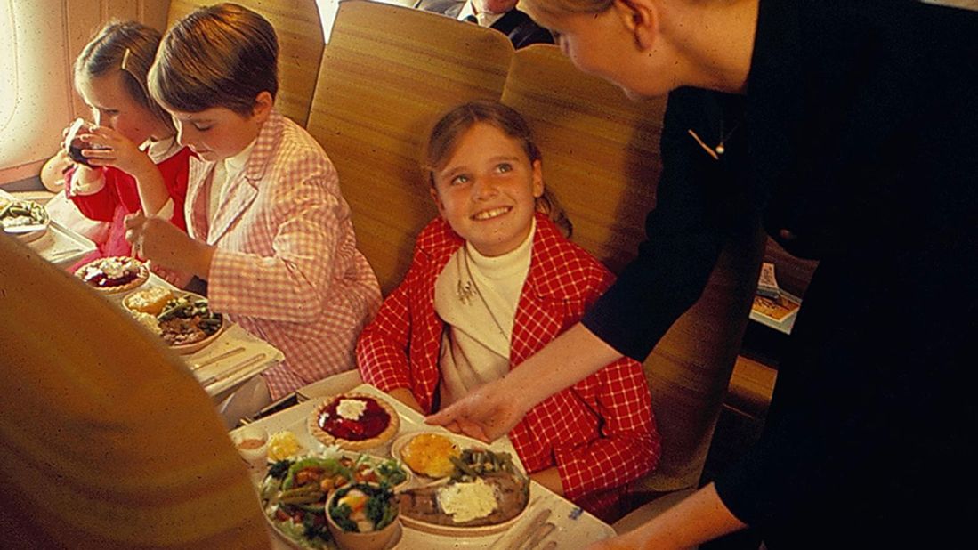 <strong>Kids meals: </strong>Fussy children weren't catered for with cartoon character fun meals back then. Nope, these kids got whopping steaks and they were happy about it.