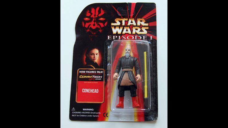Jedi Master Ki-Adi-Mundi is renamed the more descriptive "Conehead."