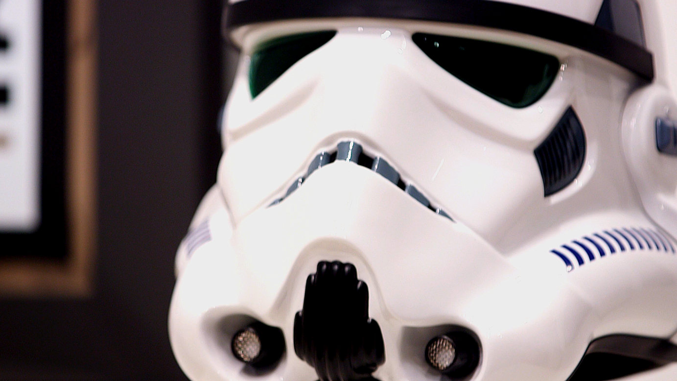 This Master Replicas Limited Edition Stromtrooper helmet was expected to fetch about 500 dollars, but went instead for a whopping $8,125. 