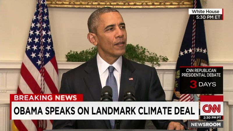 COP21: Obama Praises Paris Climate Change Agreement | CNN