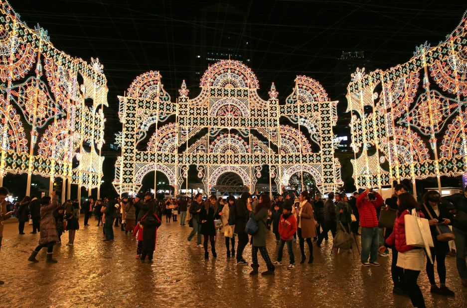 Kobe Luminarie is an annual lighting festival held in Kobe, Japan. 