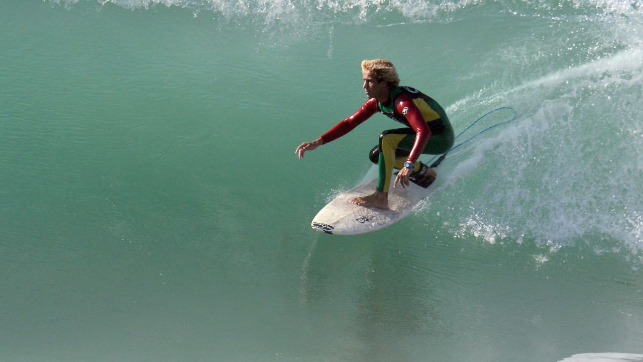 Surfing conditions are excellent.