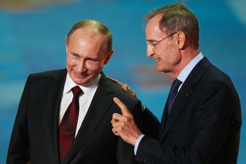 Putin and Killy met dozens of times ahead of the Sochi Games.