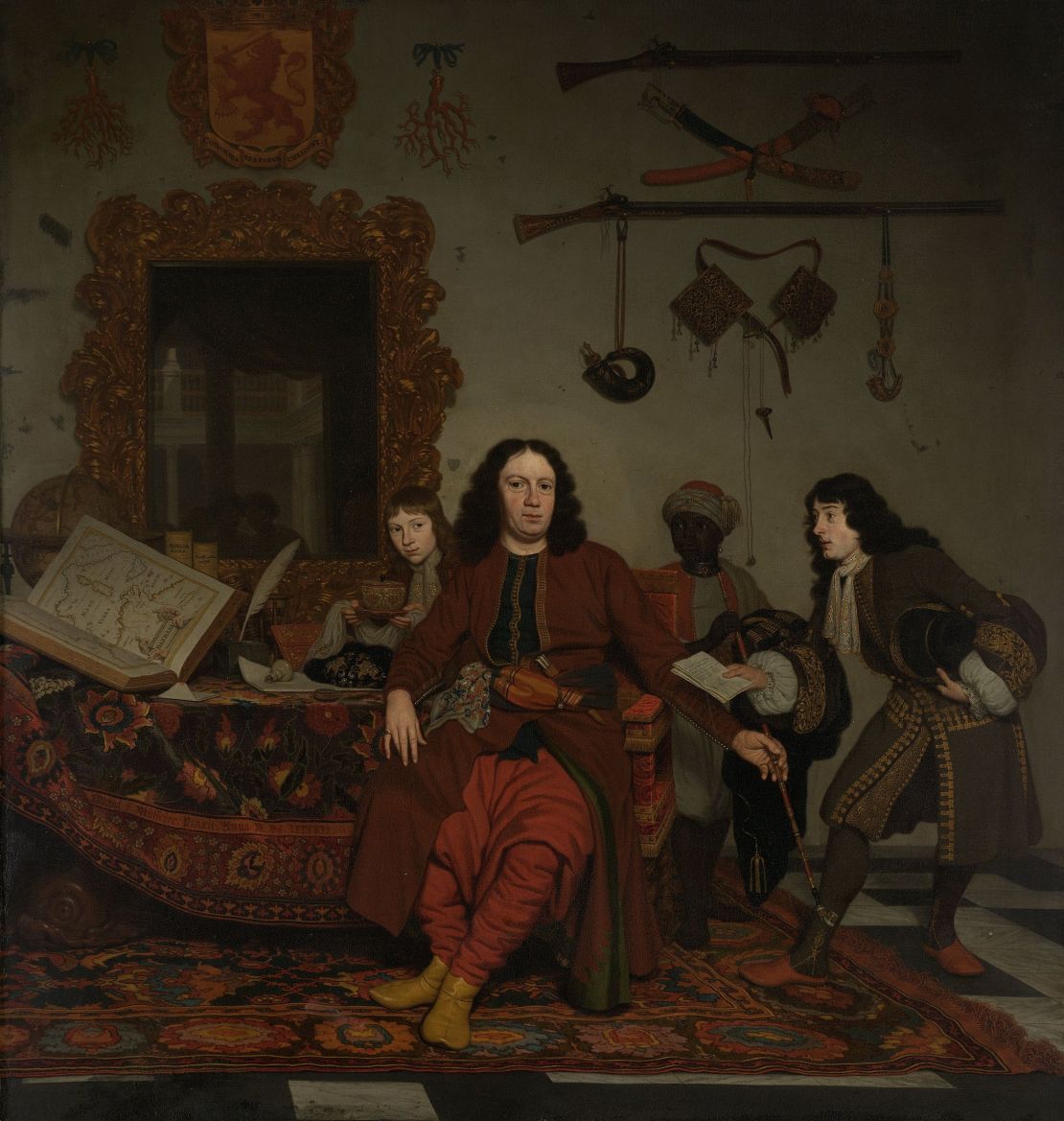This 1687 work by Dutch Golden Age painter Michiel van Musscher is awaiting a new title.