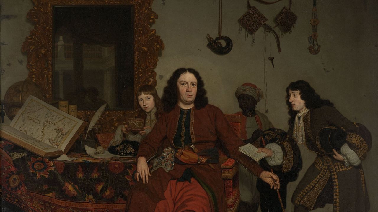 This 1687 work by Dutch Golden Age painter Michiel van Musscher is awaiting a new title.