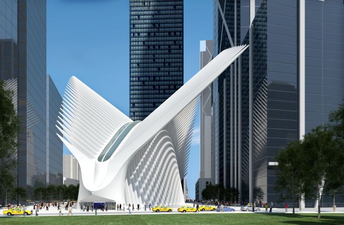 Since <a href="index.php?page=&url=http%3A%2F%2Fwww.calatrava.com%2F" target="_blank" target="_blank">Santiago Calatrava</a> revealed his plans for the <a href="index.php?page=&url=http%3A%2F%2Fwww.panynj.gov%2Fwtcprogress%2Ftransportation-hub.html" target="_blank" target="_blank">World Trade Center Transportation Hub</a>, part of an area regeneration with contributions from the likes of <a href="index.php?page=&url=https%3A%2F%2Fwww.google.co.uk%2Fsearch%3Fq%3DDaniel%2BLibeskind%26rlz%3D1C1CHFX_enGB595GB595%26oq%3DDaniel%2BLibeskind%26aqs%3Dchrome..69i57j0j69i59j0l3.359j0j4%26sourceid%3Dchrome%26es_sm%3D93%26ie%3DUTF-8%23q%3DDaniel%2BLibeskind%2Bcnn%2Bworld%2Btrade" target="_blank" target="_blank">Daniel Libeskind</a> and <a href="index.php?page=&url=http%3A%2F%2Fedition.cnn.com%2F2015%2F06%2F12%2Ftravel%2Ftwo-world-trade-center-tower-big%2F">Bjarke Ingels</a>, the project has been beset by <a href="index.php?page=&url=http%3A%2F%2Fwww.fastcodesign.com%2F3039658%2Fsantiago-calatrava-the-worlds-most-hated-architect" target="_blank" target="_blank">rising financial costs and numerous delays</a>. But it looks as though, 12 years on, the breath-taking station could finally open. <br /><br />Calatrava likens the design to a bird being release from a child's hands, with the wings supported by "columns of light," according to a statement. <br /><br />"At night, the illuminated building will serve as a lantern in its neighborhood," explains Calatrava. <br />