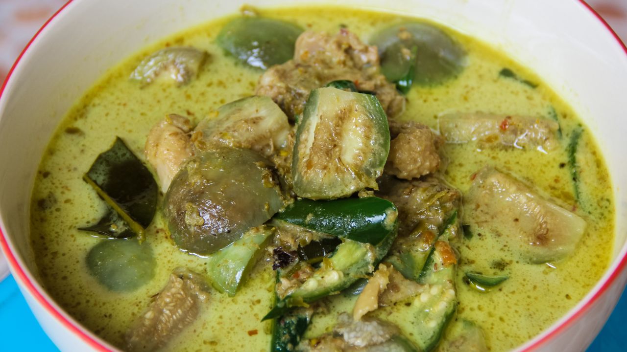 Thailand's curry dishes often include coconut milk.