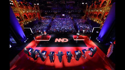 Republican presidential candidates <a href="http://www.cnn.com/2015/12/15/politics/gallery/gop-debates-las-vegas/index.html" target="_blank">debate in Las Vegas</a> on Tuesday, December 15. Vincent Laforet, a Pulitzer Prize-winning photographer and director, captured this particular moment <a href="http://www.cnn.com/2015/12/16/politics/gallery/cnn-debate-vegas-vincent-laforet/index.html" target="_blank">from seven different angles.</a>