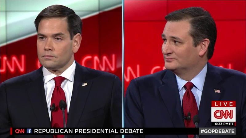 Marco Rubio attacks Ted Cruz s voting record