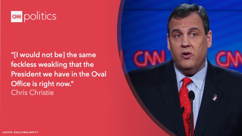 chris christie quote graphic