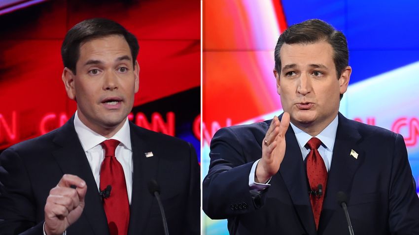 GOP Debate Marco Rubio Ted Cruz composite