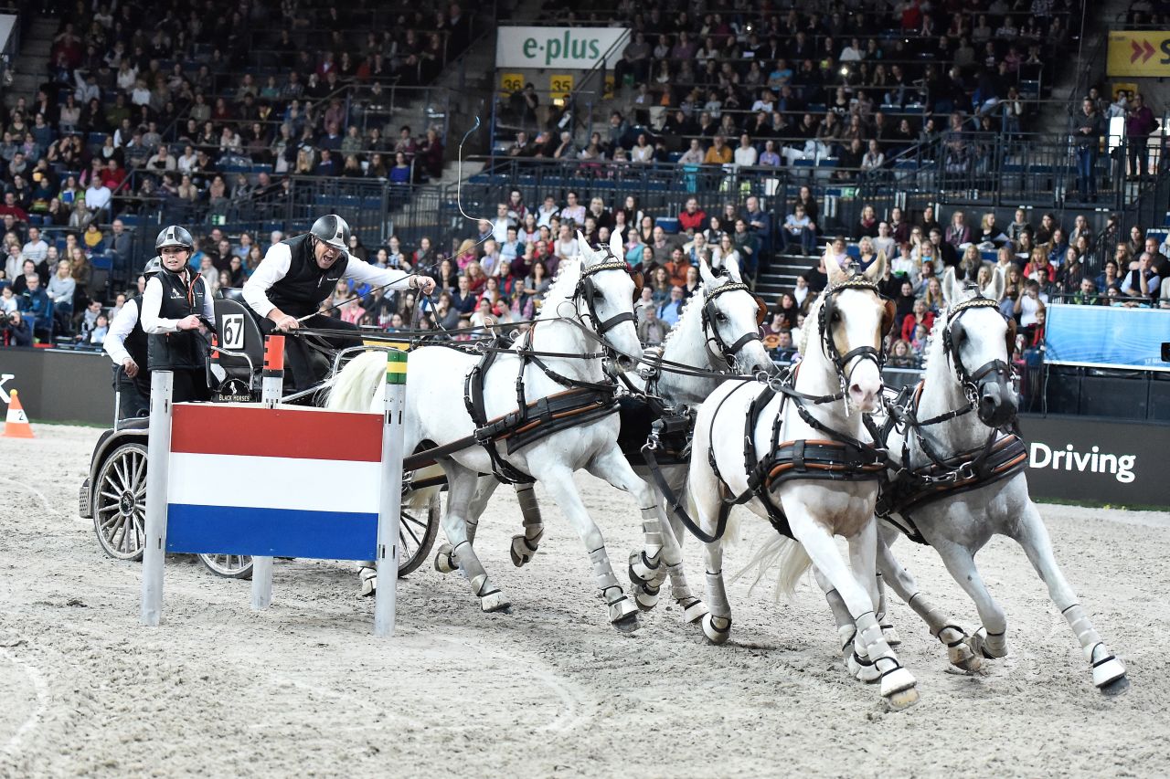 IJsbrand Chardon is a 26-time Dutch champion and has won numerous titles in both dressage and carriage driving.