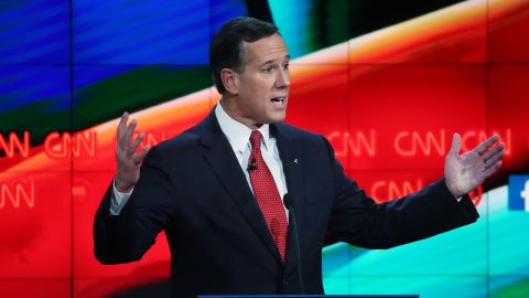 rick santorum gop debate