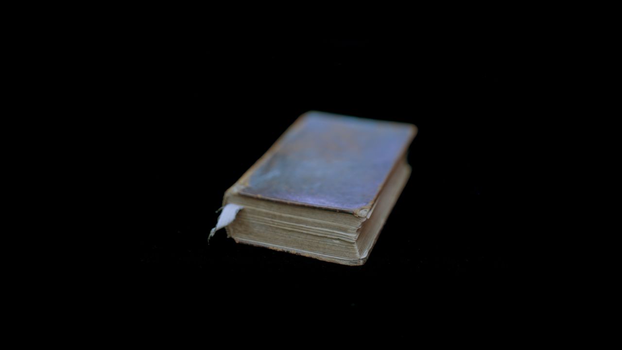 This Bible, owned by former slave Ishmael Armour, is among the historical objects photographed by Wendel White. The following images are from White's "Manifest" collection.