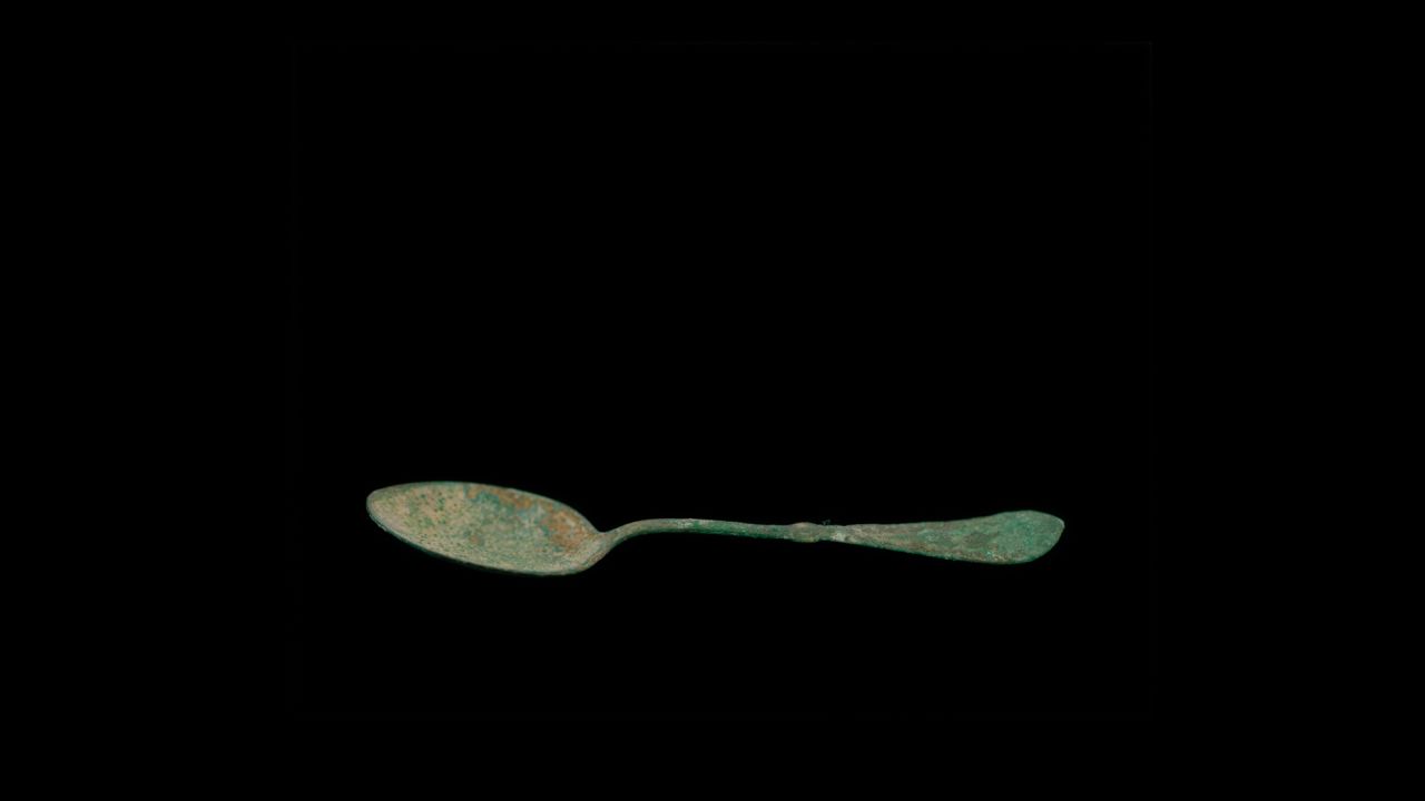 This spoon is from the Harriet Tubman House in New York.