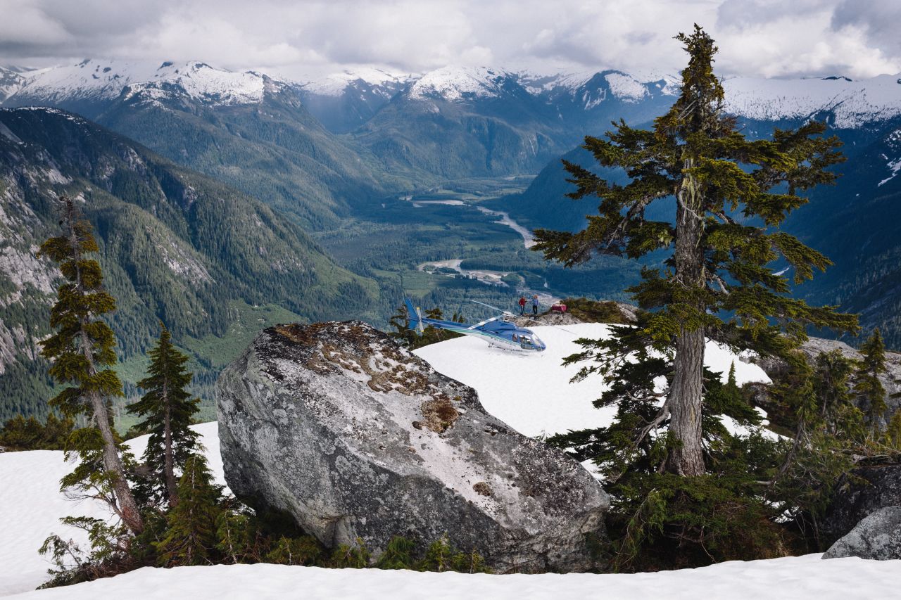 Heli-hiking in the mountain ranges is a major draw of resorts and lodges throughout the province's Cariboo Chilcotin Coast region. The Coast Range Batholith is the largest single body of granitic rocks in North America.