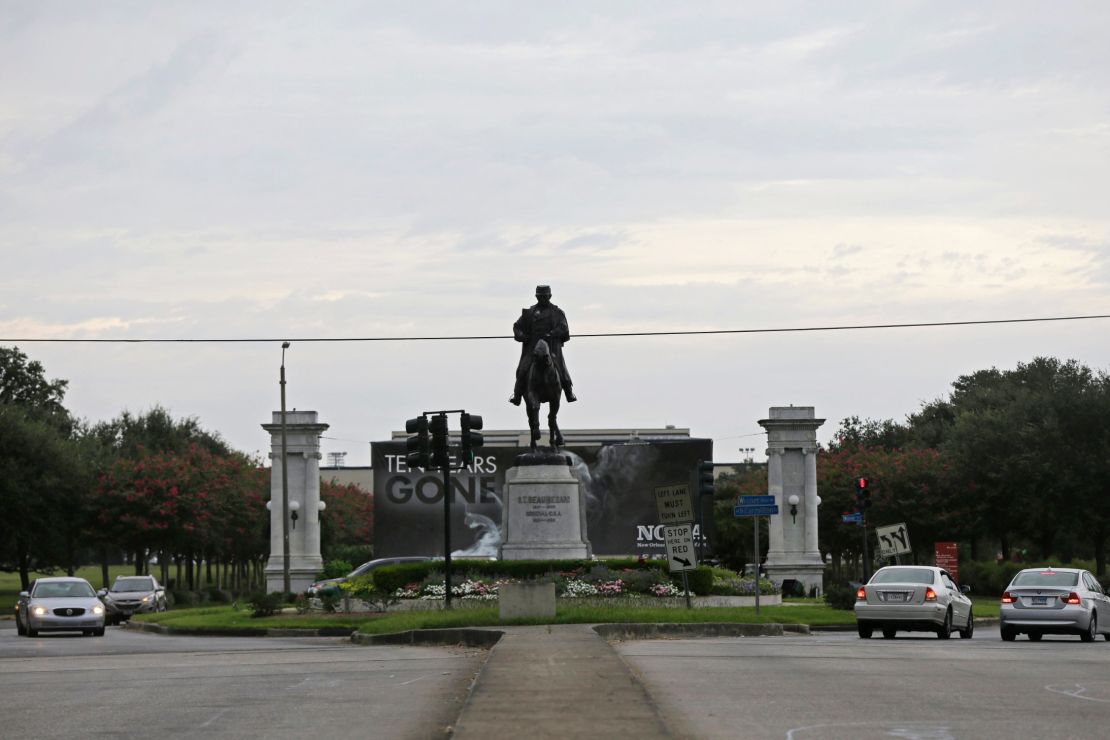 A New Orleans monument to Louisiana native and former Confederate Gen. P.G.T. Beauregard is one of four that will be removed.