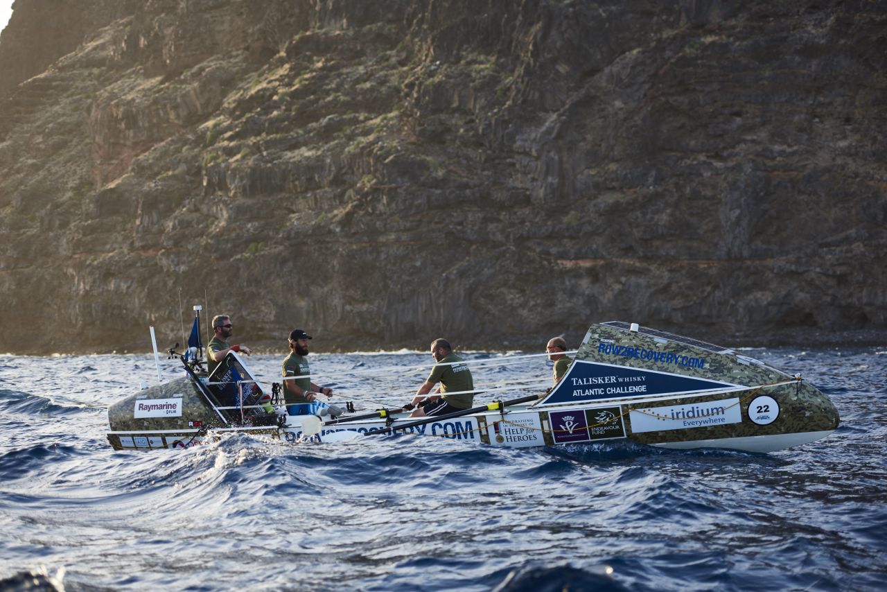 They will race 28 able-bodied crews to row across the Atlantic ocean in 40-60 days.