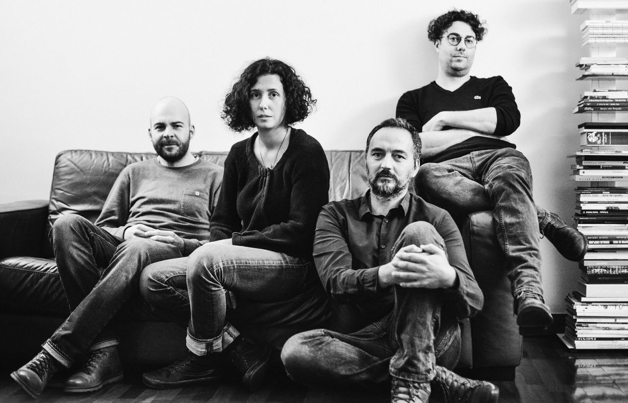 Colectivo photographers, from left: Miguel Proenca, Lara Jacinto, Antonio Pedrosa, Tommaso Rada