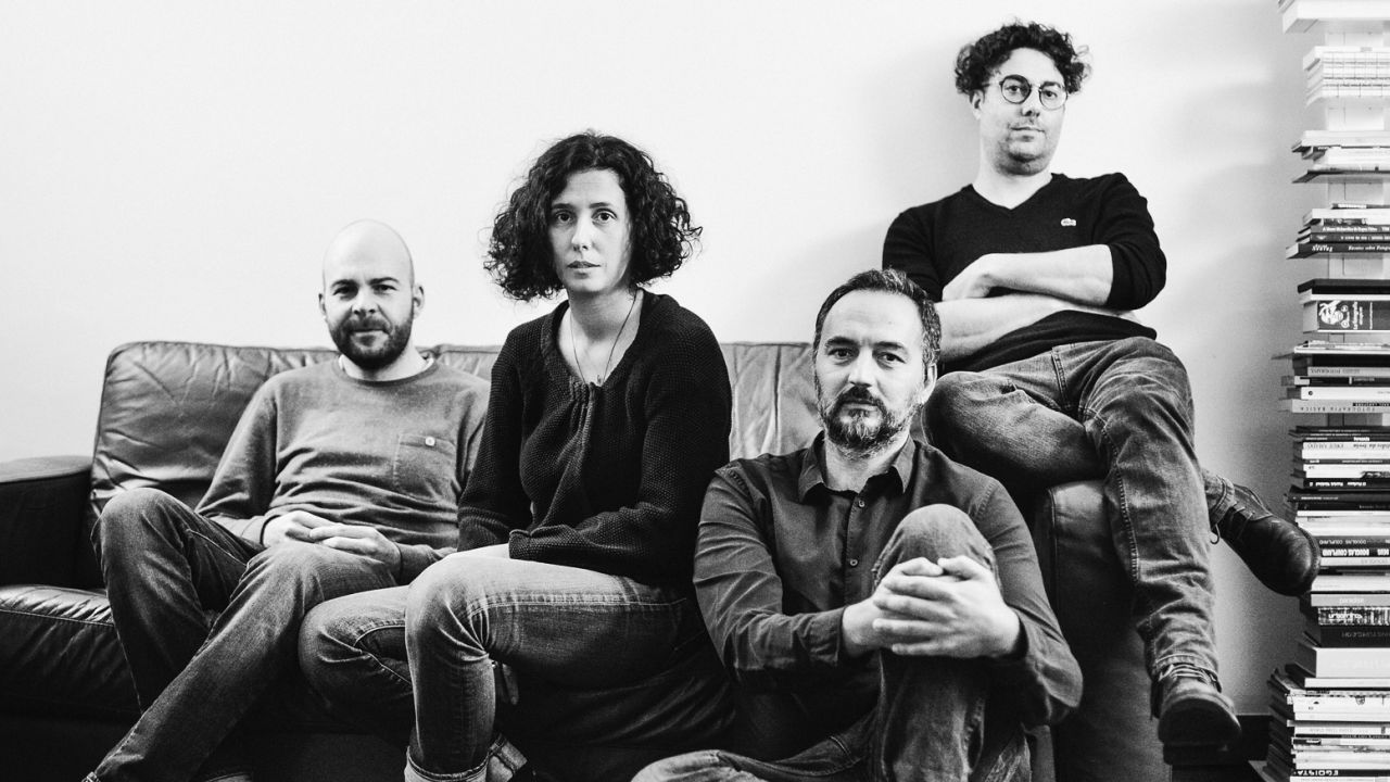 Colectivo photographers, from left: Miguel Proenca, Lara Jacinto, Antonio Pedrosa, Tommaso Rada