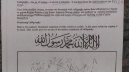The homework assignment aimed to give students "an idea of the artistic complexity of calligraphy."