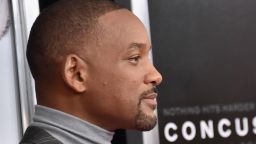 NEW YORK, NY - DECEMBER 16:  Actor Will Smith attends the "Concussion" New York Premiere at AMC Loews Lincoln Square on December 16, 2015 in New York City.  (Photo by Mike Coppola/Getty Images)