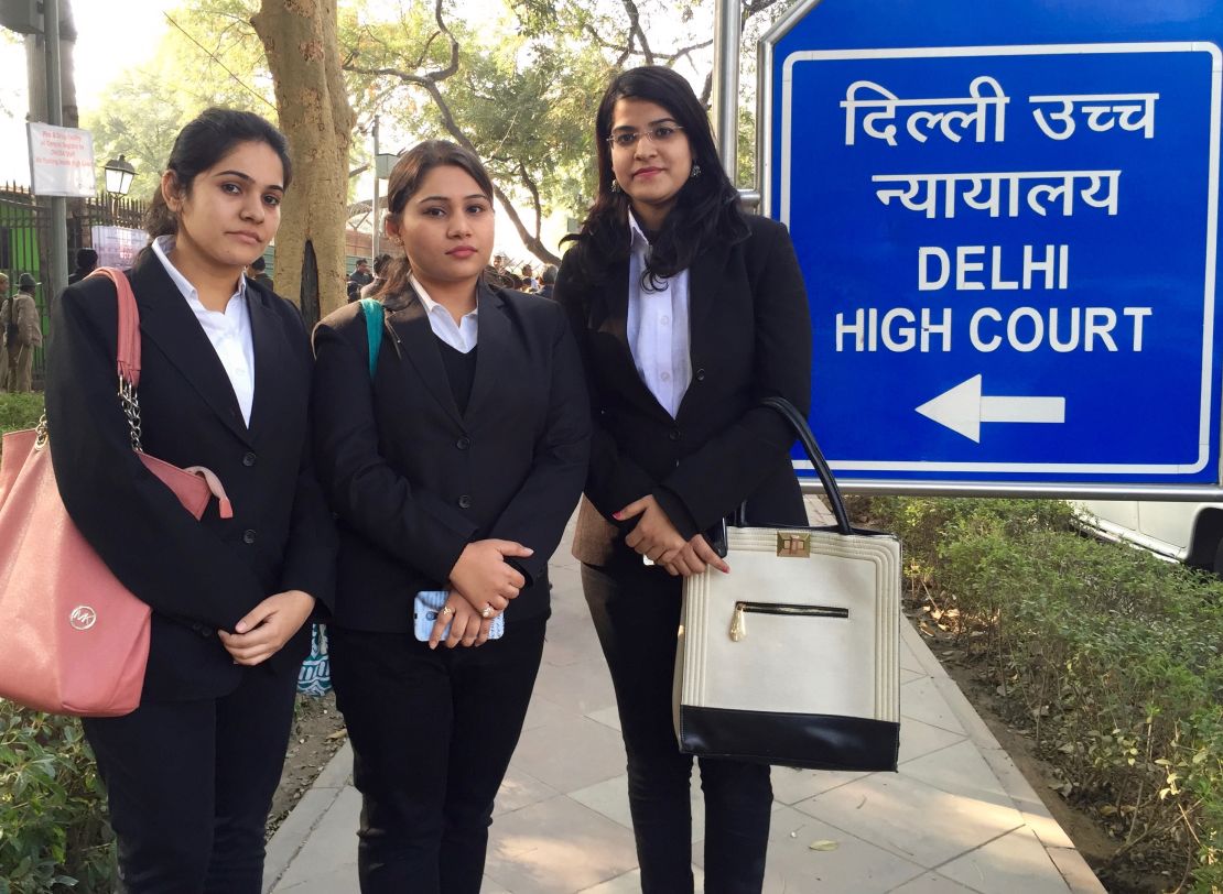 Law students Kritika Dua, Dolly Kaushik and Monika Khatri said the Indian criminal justce system failed the Delhi gang rape victim.