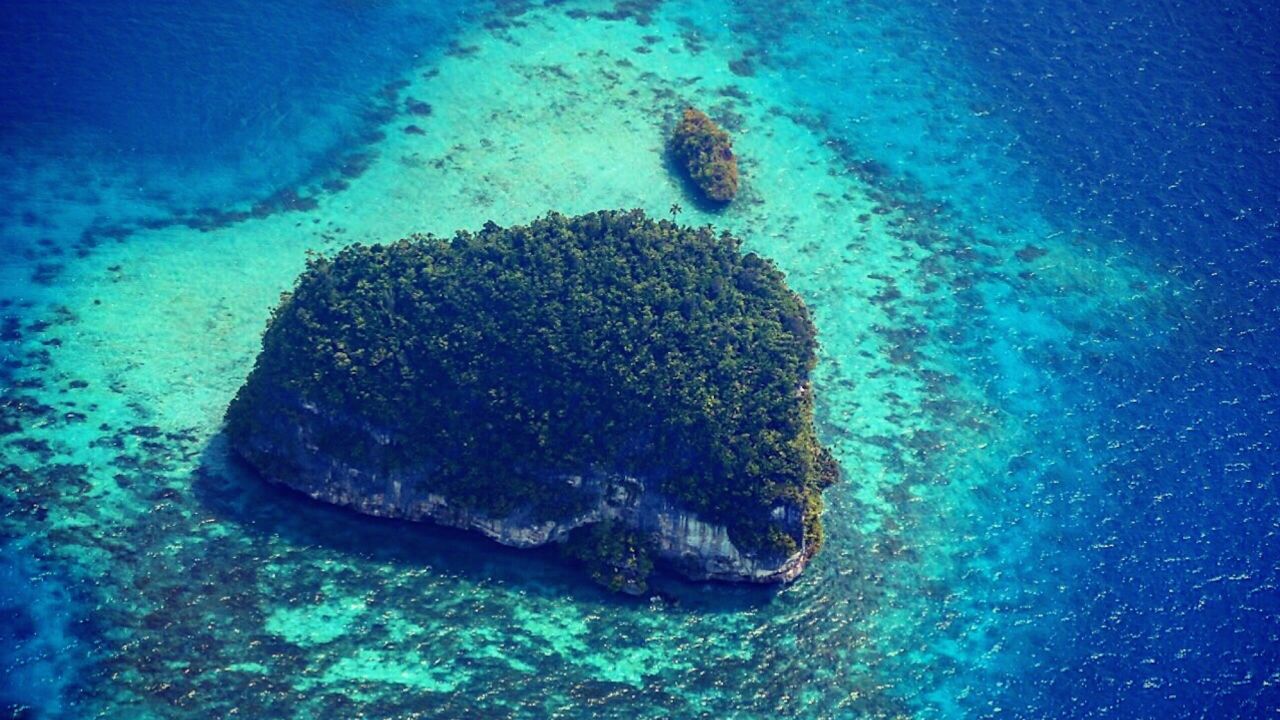 Palau's Rock Islands are a UNESCO World Heritage site. 