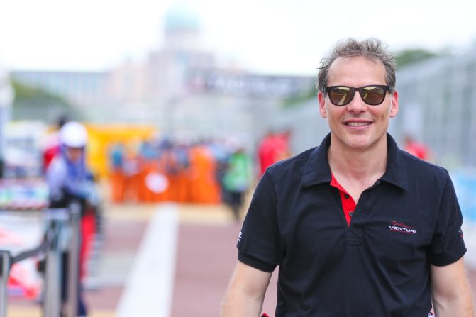 The 1997 Formula One world champion Jacques Villeneuve is the most high-profile ex-F1 driver competing in Formula E.  