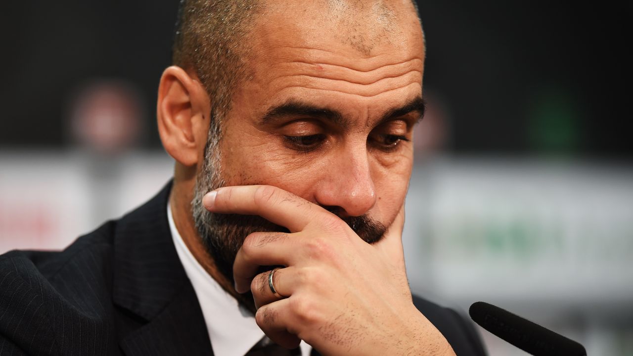 Bayern Munich coach Pep Guardiola says he will make an announcement about his future on Sunday.