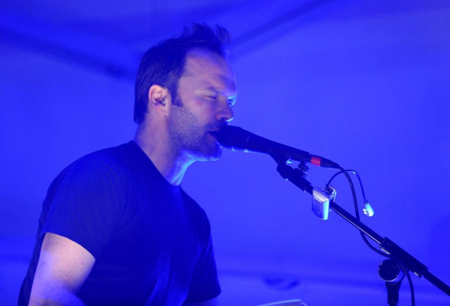 Radiohead producer and Atoms for Peace band member Nigel Godrich also donned the iconic helmet as Stormtrooper FN-9330.
