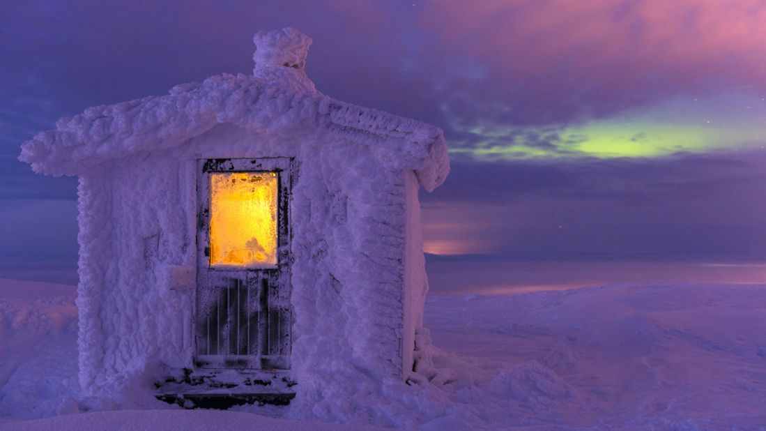 The warm, rich colors don't detract from the obvious chill factor in this image by Germany's Gunar Streu, which was commended in the "moment of light" category. The photo shows a cabin covered in hoar frost in the Dundret nature reserve, Swedish Lapland, as northern lights illuminate the dusk sky. (Photo: Gunar Streu/www.tpoty.com)